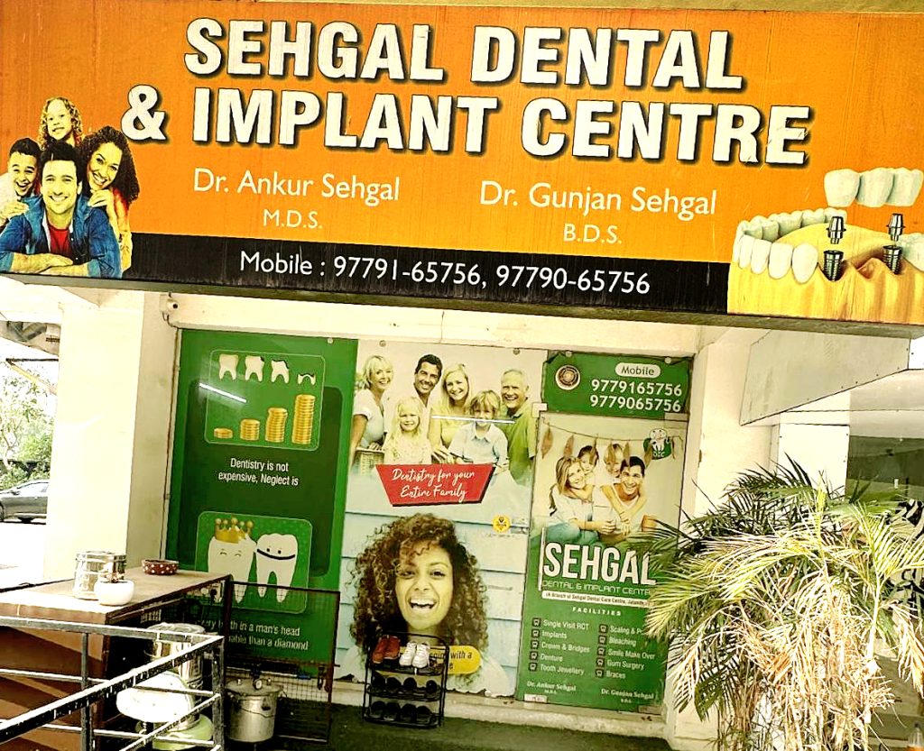 sehgal dental and implant centre jalandhar punjab